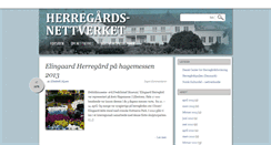 Desktop Screenshot of herregaardsnettverket.no